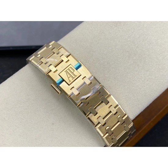 Audemars Piguet-Royal Oak Chrono 26240BA 41mm YG/YG Smoked Gold DDF DD4401 1:1 Super Clone (SW Dial)