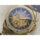 Audemars Piguet-Royal Oak Chrono 26240BA 41mm YG/YG Smoked Gold DDF DD4401 1:1 Super Clone (SW Dial)