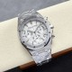 Audemars Piguet-Royal Oak Chronograph 26240 41mm SS/SS Silver Dial DDF DD4401 1:1 Super Clone (SW Dial)