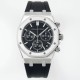 Audemars Piguet-Royal Oak Chronograph 26240 41mm SS/RU Black Dial DDF DD4401 1:1 Super Clone (SW Dial)