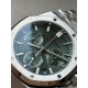 Audemars Piguet-Royal Oak Chronograph 26240 41mm SS/SS Green Dial DDF DD4401 1:1 Super Clone (SW Dial)
