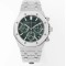 Audemars Piguet-Royal Oak Chronograph 26240 41mm SS/SS Green Dial DDF DD4401 1:1 Super Clone (SW Dial)