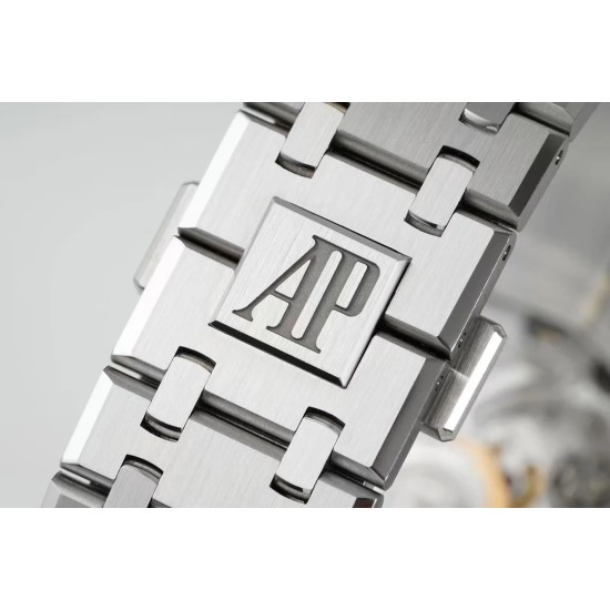 Audemars Piguet-Royal Oak Chronograph 26240 41mm SS/SS Black Dial DDF DD4401 1:1 Super Clone (SW Dial)