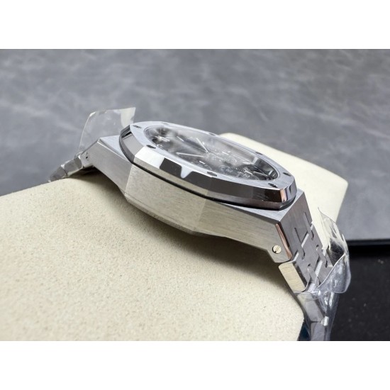 Audemars Piguet-Royal Oak Chronograph 26240 41mm SS/SS Green Dial DDF DD4401 1:1 Super Clone (SW Dial)