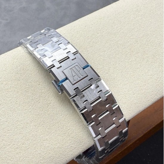 Audemars Piguet-Royal Oak Chronograph 26240 41mm SS/SS Green Dial DDF DD4401 1:1 Super Clone (SW Dial)