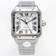 Cartier-Santos De Cartier 2018 Mens XL 40mm SS/SS White Dial BVF MY9019