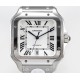 Cartier-Santos De Cartier 2018 Mens XL 40mm SS/SS White Dial BVF MY9019