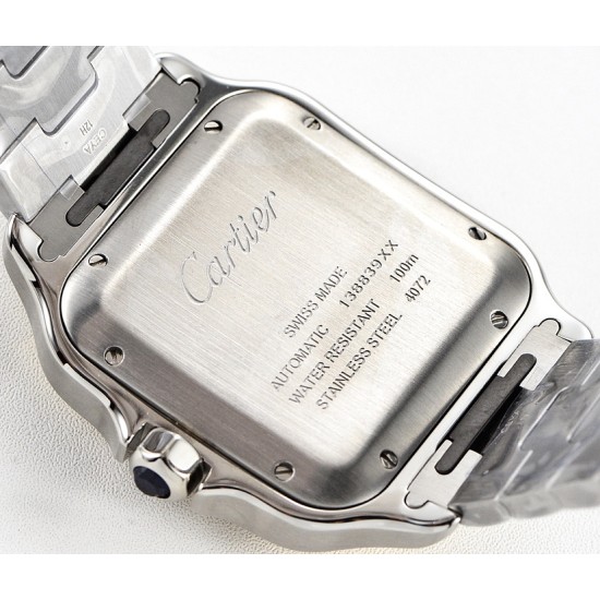 Cartier-Santos De Cartier 2018 Mens XL 40mm YG/SS White Dial BVF MY9019