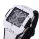 Hublot-Square Bang Unico 42mm White Cer/RU Skeleton Dial BBF HUB1280A