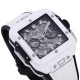 Hublot-Square Bang Unico 42mm White Cer/RU Skeleton Dial BBF HUB1280A