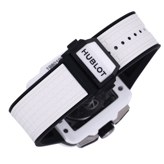 Hublot-Square Bang Unico 42mm White Cer/RU Skeleton Dial BBF HUB1280A