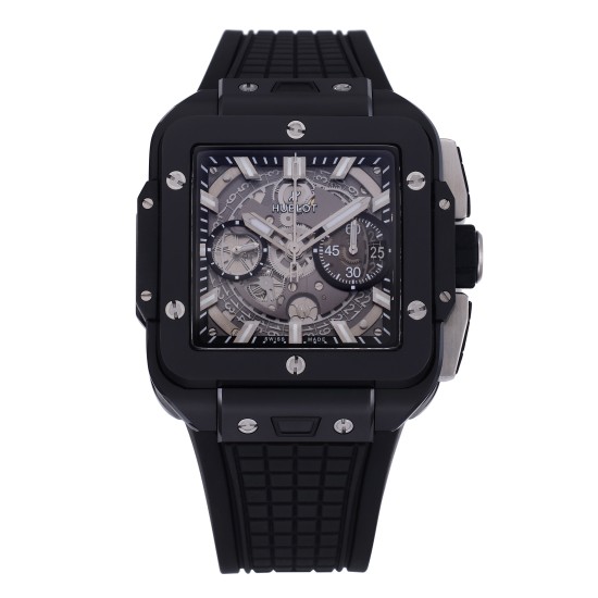 Hublot-Square Bang Unico 42mm Black Cer/RU Skeleton Dial BBF HUB1280A