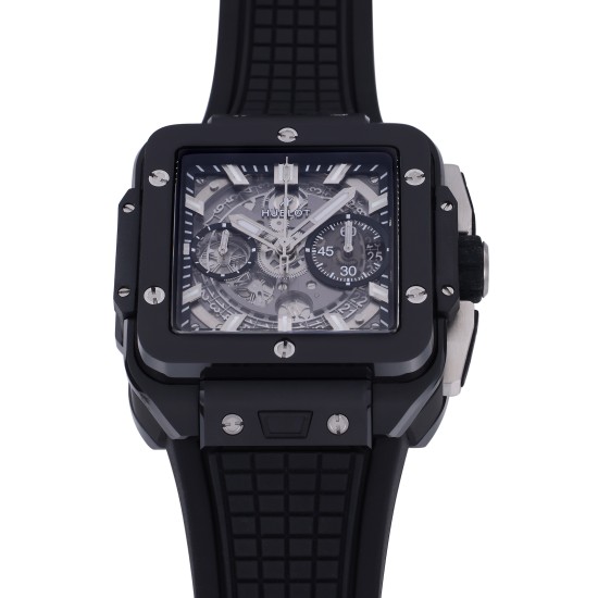 Hublot-Square Bang Unico 42mm Black Cer/RU Skeleton Dial BBF HUB1280A