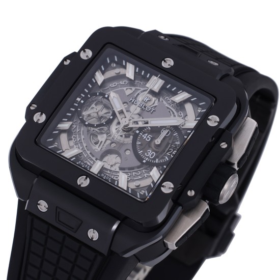 Hublot-Square Bang Unico 42mm Black Cer/RU Skeleton Dial BBF HUB1280A
