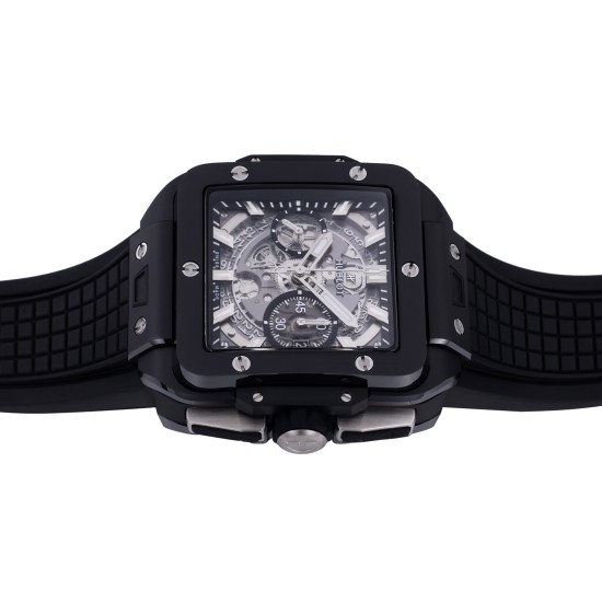 Hublot-Square Bang Unico 42mm Black Cer/RU Skeleton Dial BBF HUB1280A