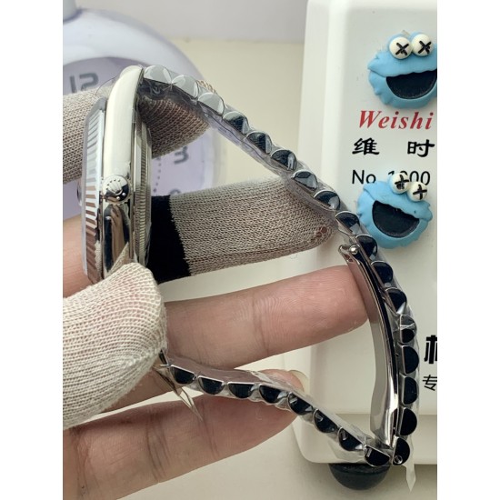 Rolex-DayDate 228239 40mm SS/SS Blue/Rmn PPM VR3255 1:1 Super Clone Ultimate Version(Gain Weight)