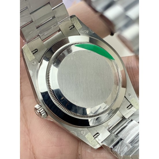 Rolex-DayDate 228239 40mm SS/SS Blue/Rmn PPM VR3255 1:1 Super Clone Ultimate Version(Gain Weight)