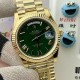 Rolex-DayDate 228238 40mm YG/YG Green/Rmn PPM VR3255 1:1 Super Clone Ultimate Version(Gain Weight)