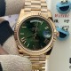 Rolex-DayDate 228238 40mm RG/RG Green/Rmn PPM VR3255 1:1 Super Clone Ultimate Version(Gain Weight)
