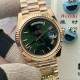 Rolex-DayDate 228238 40mm RG/RG Green/Rmn PPM VR3255 1:1 Super Clone Ultimate Version(Gain Weight)