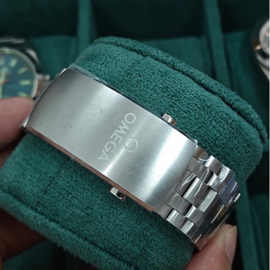 Omega-Seamaster 300m America's Cup No Date 42mm SS/SS Blue Ceramic White Dial VSF VS8800 1:1 Super Clone V4