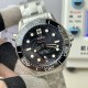 Omega-Seamaster 300M James Bond 007 Queen's Messenger Limited Edition SS/SS Black Ceramic Black Dial VSF VS8800 1:1 Super Clone V4