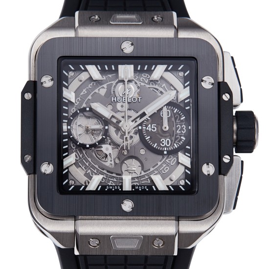 Hublot-Square Bang Unico 42mm Cer Ti/RU Skeleton Dial BBF HUB1280A
