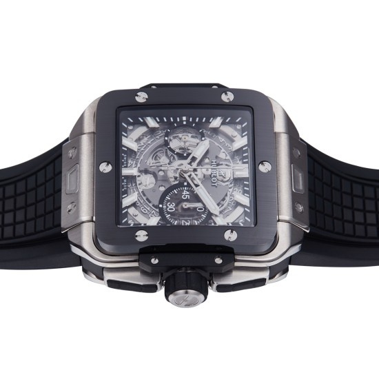 Hublot-Square Bang Unico 42mm Cer Ti/RU Skeleton Dial BBF HUB1280A