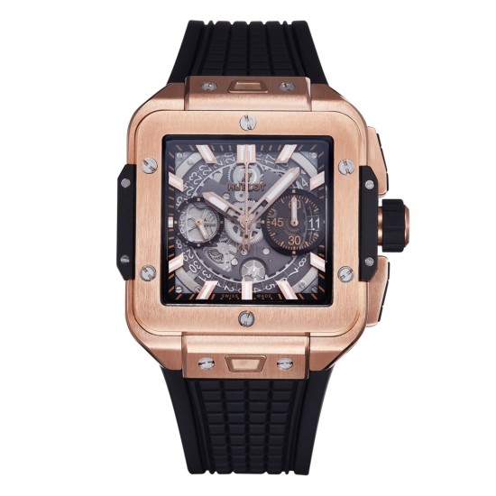 Hublot-Square Bang Unico 42mm RG/RU Skeleton Dial BBF HUB1280A