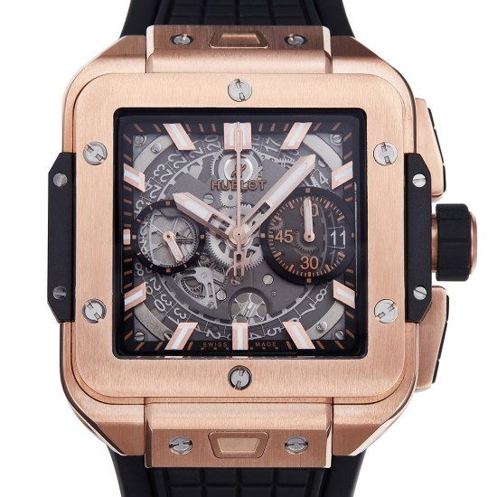 Hublot-Square Bang Unico 42mm RG/RU Skeleton Dial BBF HUB1280A