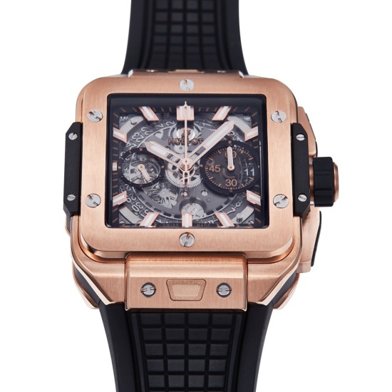 Hublot-Square Bang Unico 42mm RG/RU Skeleton Dial BBF HUB1280A