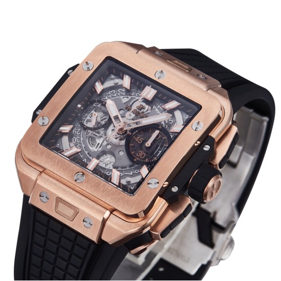 Hublot-Square Bang Unico 42mm RG/RU Skeleton Dial BBF HUB1280A