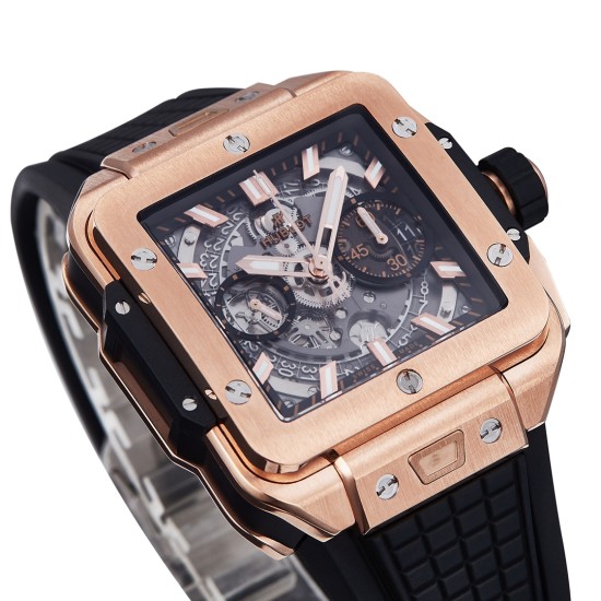 Hublot-Square Bang Unico 42mm RG/RU Skeleton Dial BBF HUB1280A