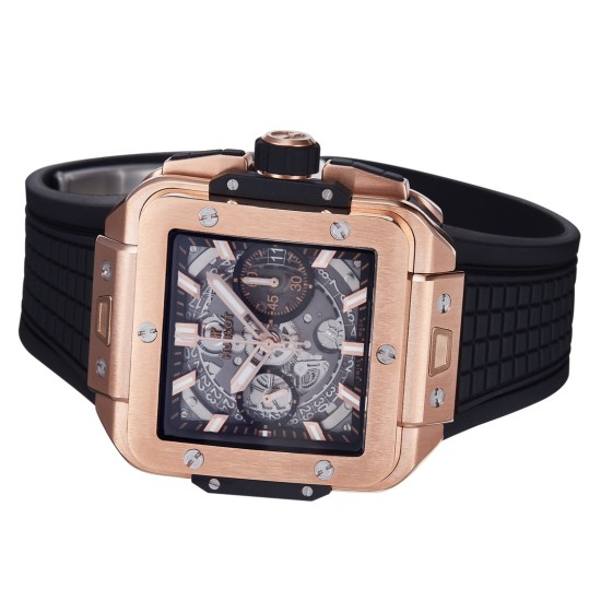 Hublot-Square Bang Unico 42mm RG/RU Skeleton Dial BBF HUB1280A