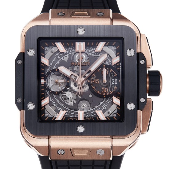 Hublot-Square Bang Unico 42mm RG/RU Skeleton Dial BBF HUB1280A