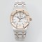 Audemars Piguet-Royal Oak 15450SR 37mm Two Tone Midsize RG/SS White Dial  APS SA3210 Automatic