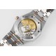 Audemars Piguet-Royal Oak 15450SR 37mm Two Tone Midsize RG/SS White Dial  APS SA3210 Automatic