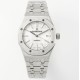 Audemars Piguet-Royal Oak 15450SR 37mm Midsize SS/SS White Dial APS SA3210 Automatic