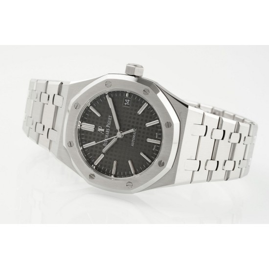 Audemars Piguet-Royal Oak 15450SR 37mm Midsize SS/SS Grey Dial APS SA3210 Automatic