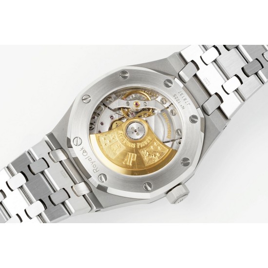 Audemars Piguet-Royal Oak 15450SR 37mm Midsize SS/SS Grey Dial APS SA3210 Automatic
