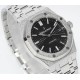 Audemars Piguet-Royal Oak 15454 Frosted 37mm Midsize SS/SS Black Dial APS SA3210 Automatic 1:1 Super Clone