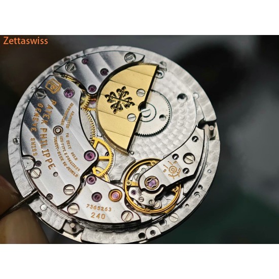 [Customization] Patek Philippe-Nautilus Moonphase 5724 40mm Upgraded Diamond-Sets With Super ACE240 Movement