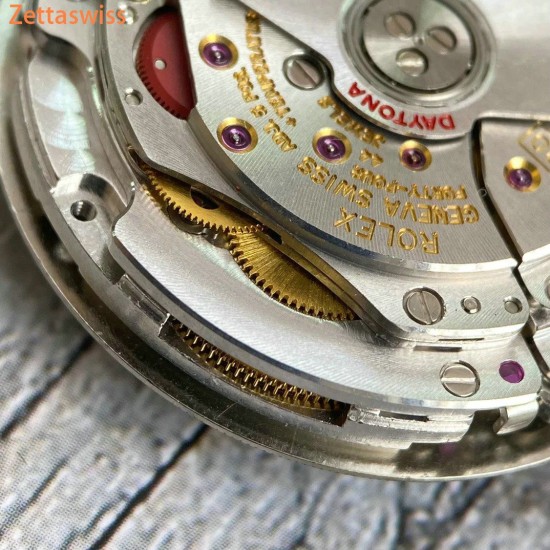 [Customization] Rolex-Daytona 116509 Panda 40mm With Genuine Grade Numeral Markers Dial Real 18K Platinum Wrapped