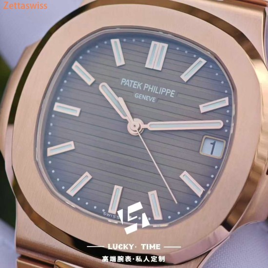 [Customization] Patek Philippe-Nautilus PP5711R 41mm 18K Rose Gold Wrapped Weighted With Integrated 324 Movement
