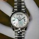 [Customization] Rolex-DayDate 228239 40mm White Mother-of-Pearl Dial Diamond Markers 18K Platinum Wrapped ETA2836 Movement