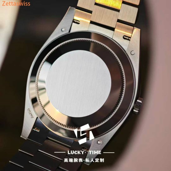 [Customization] Rolex-DayDate 228239 40mm White Mother-of-Pearl Dial Diamond Markers 18K Platinum Wrapped ETA2836 Movement