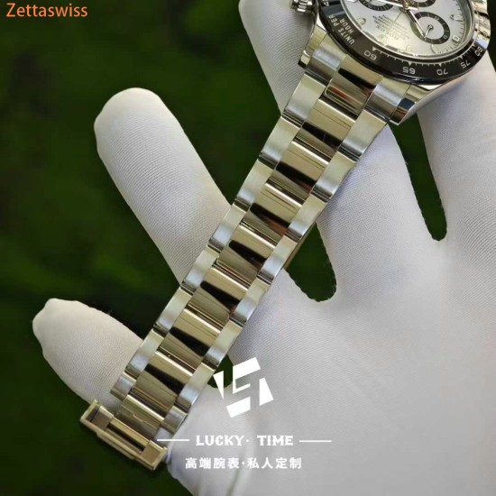 [Customization] Rolex-Daytona 116500 Panda Daytona 40mm With Imported Swiss Made Dial(Gen Grade) Super 4130 Automatic Movement