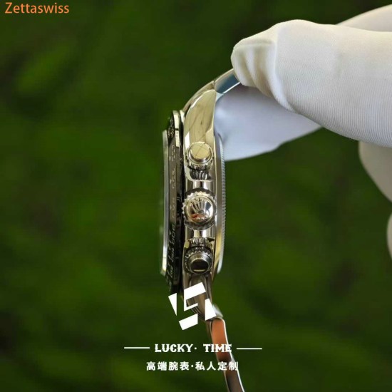 [Customization] Rolex-Daytona 116500 Panda Daytona 40mm With Imported Swiss Made Dial(Gen Grade) Super 4130 Automatic Movement