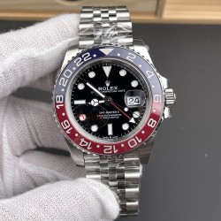 Rolex-GMT Master II 126710 Pepsi (Coke) Jubilee 40mm SS/SS Black Dial VSF V3 DD3285 Automatic 1:1 Super Clone