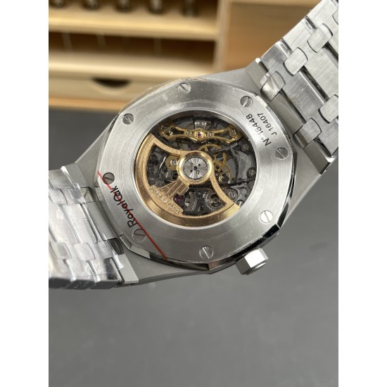 Audemars Piguet - Royal Oak 15407 41mm SS/SS Skeleton Dial THBF SH3132 Automatic V2 1:1 Super Clone